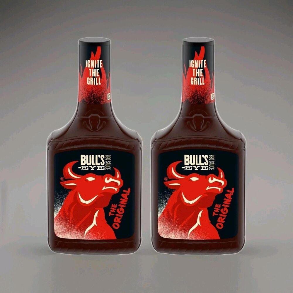 Bulls Eye BBQ Original Barbecue Sauce 40 oz Bottle Lot of 2 New Sealed